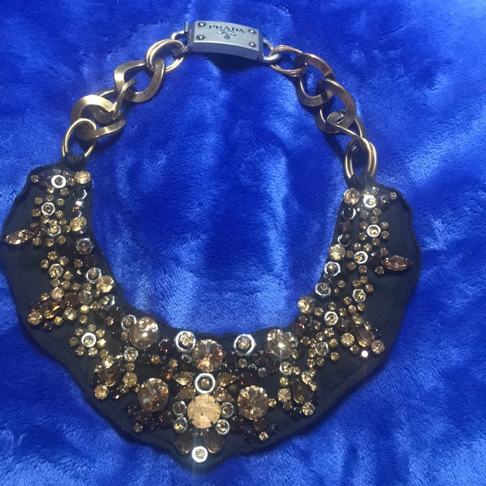 Prada choker necklace